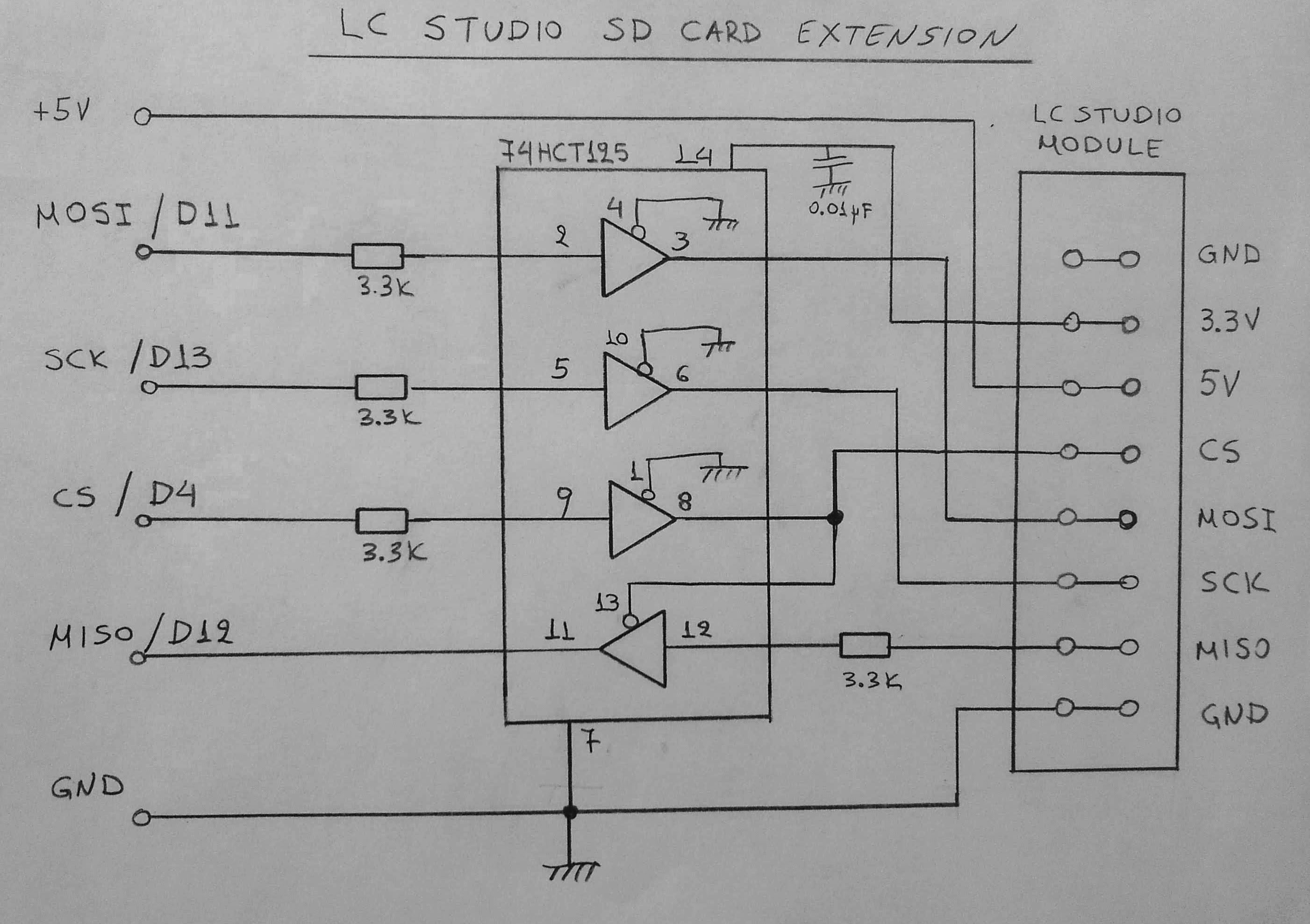 LC-Studio Extension Schematic LC-Studio Extension Schematic