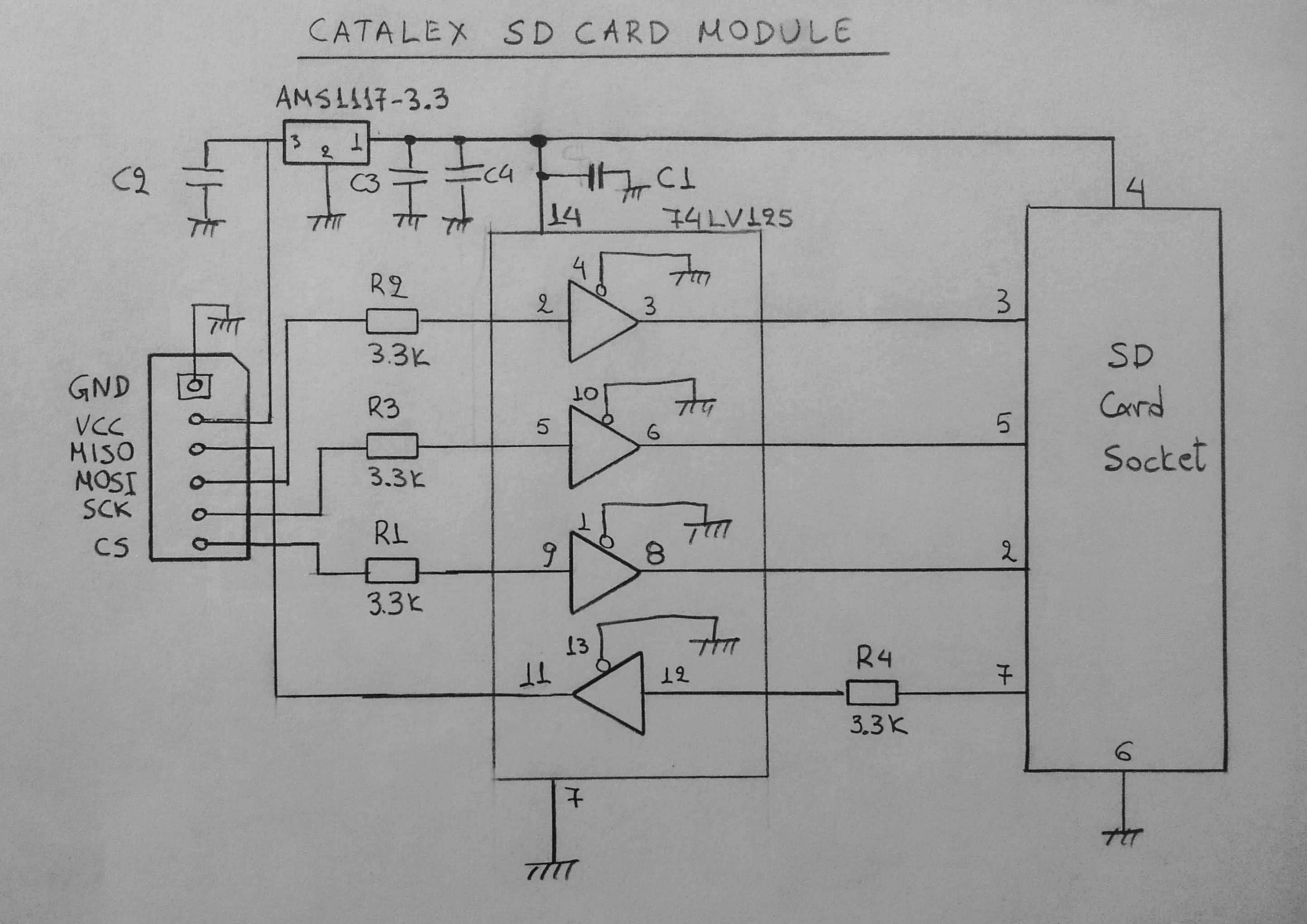 Catalex Schematic Catalex Schematic