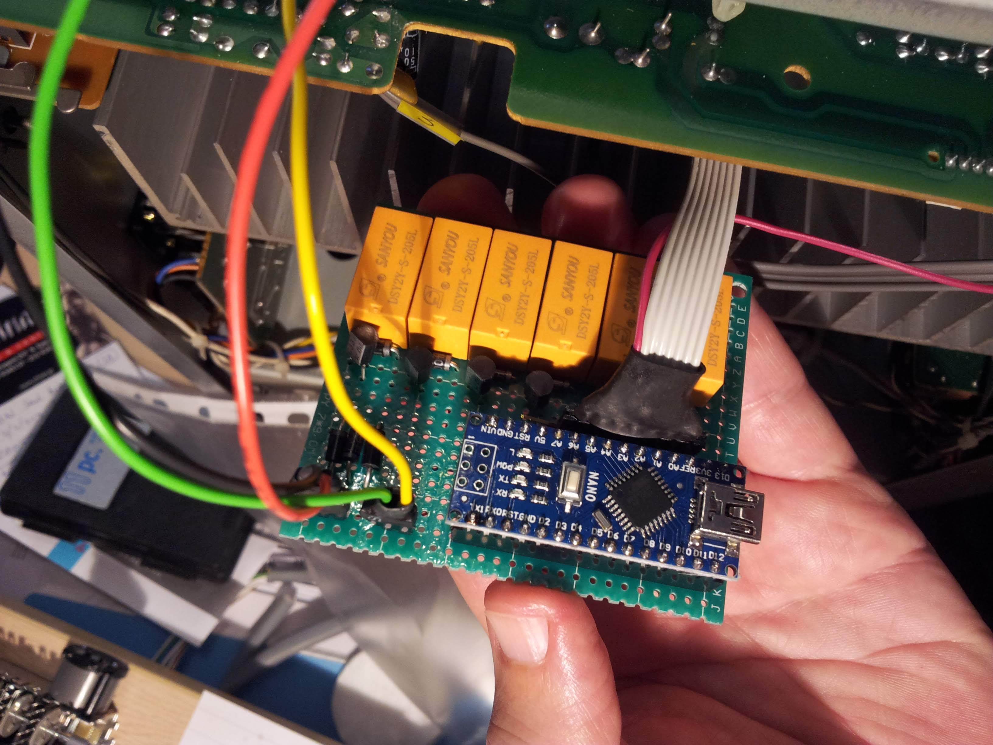 Arduino control board for Sansui repair Arduino control board for Sansui repair